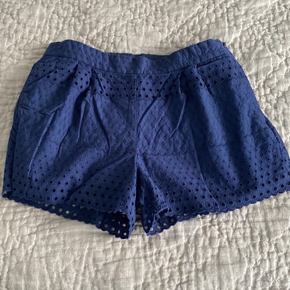J Crew Eyelet Shorts